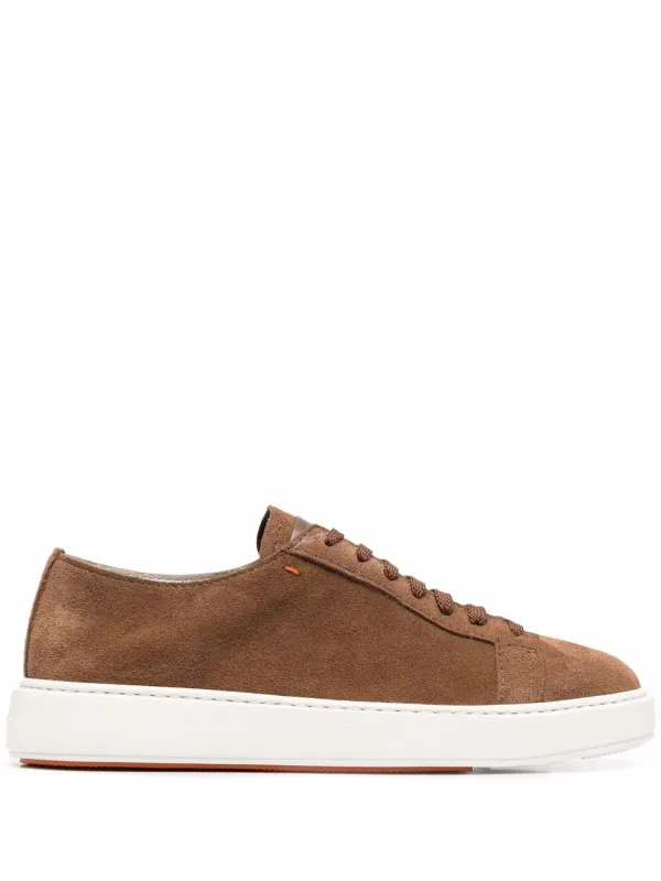 Santoni with logo-reliëf – Brown (MBCD21571BARC)