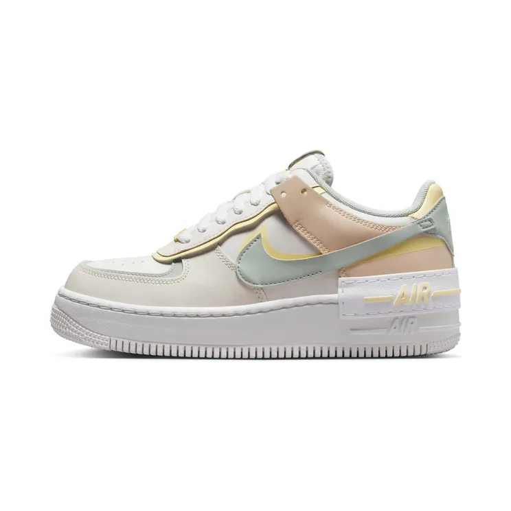 Nike AF1 SHADO “Sail / Citron Tint / Pearl White / Light Silver” (DR7883-101)