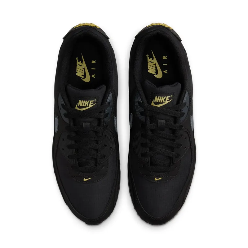 Nike Air Max 90 “Black Buff Gold” (IB7680-001)