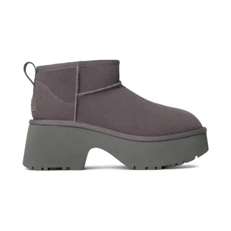 UGG Classic Ultra Mini New Heights Boot Charcoal (1158311-CHRC)