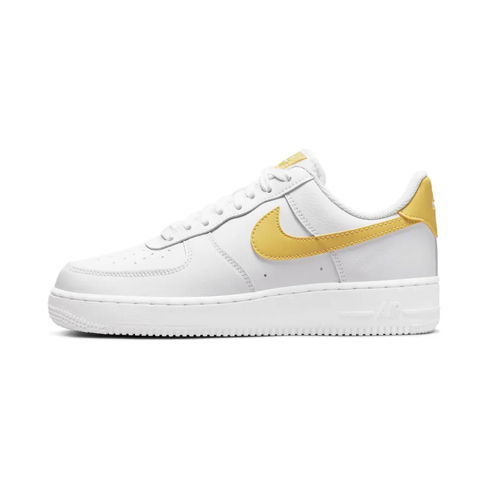 Nike Air Force 1 ’07 White Saturn Gold White White (W) (315115-170)