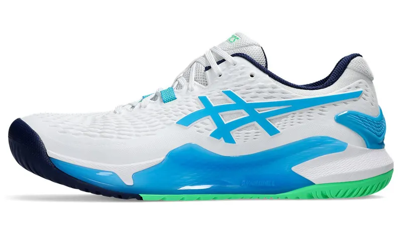 ASICS Gel-Resolution 9 White Digital Aqua (1041A330-103)
