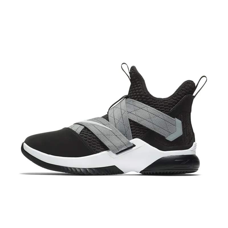 Nike LeBron Zoom Soldier 12 Air Raid Black/White (AO4054-004)
