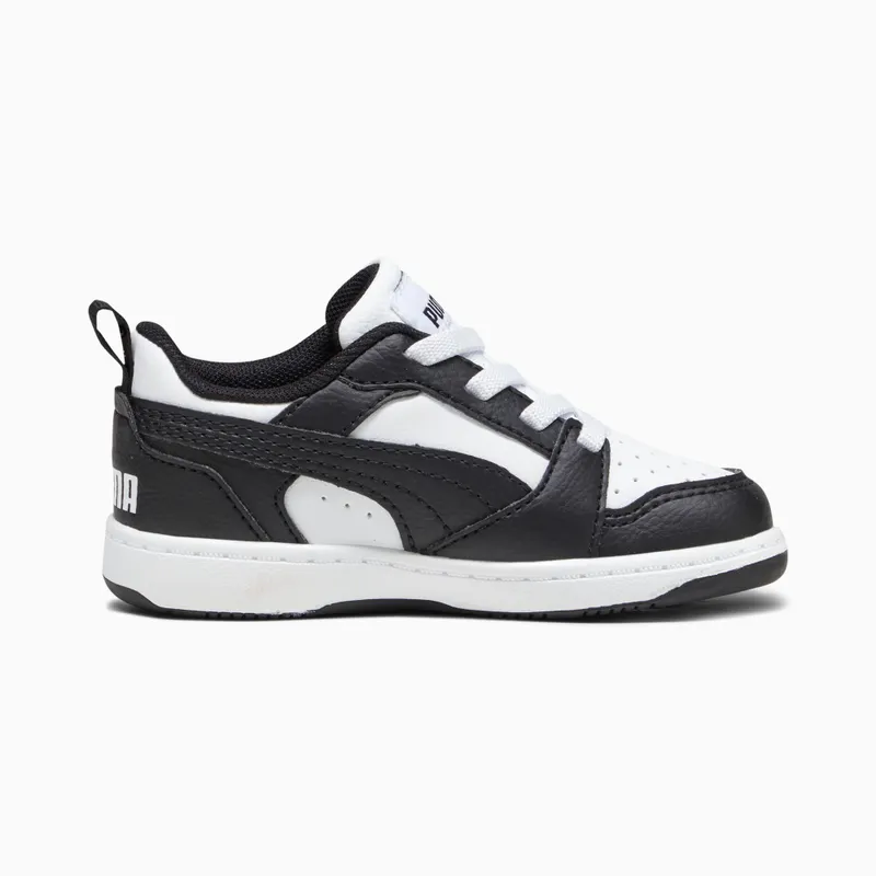 Puma Rebound V6 Lo White/Black (393835-01)