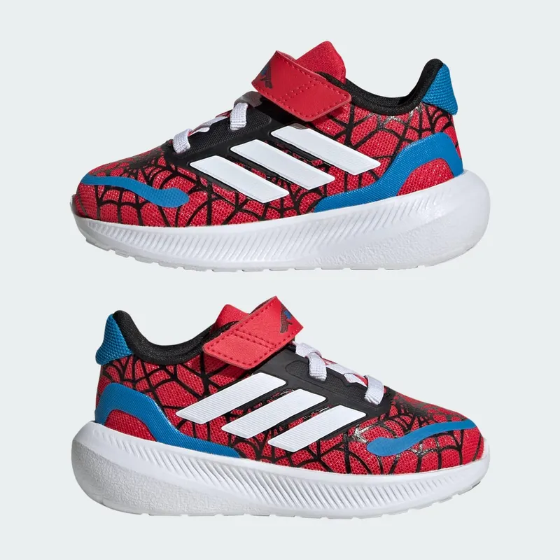 Adidas ADIDAS MARVEL SPIDER-MAN RUNFALCON 3.0 Shoes PEUTERS Pure Ruby / Cloud White / Bright Blue (IH8758)