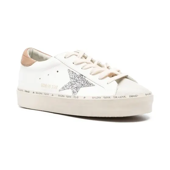 Golden Goose Star mit Schnürung “White” (GWF00118F003976)