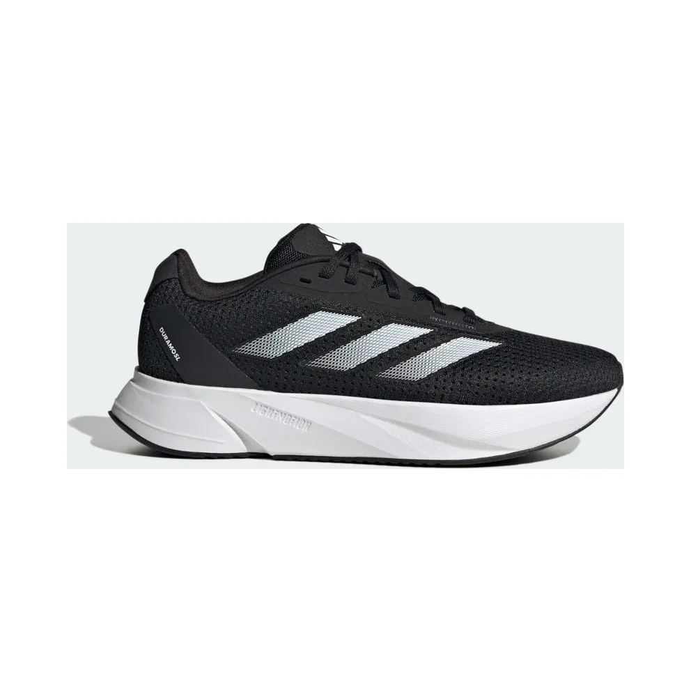 Adidas Duramo SL Wide Running Lightmotion Shoes Core Black / Cloud White / Carbon (IG0310)