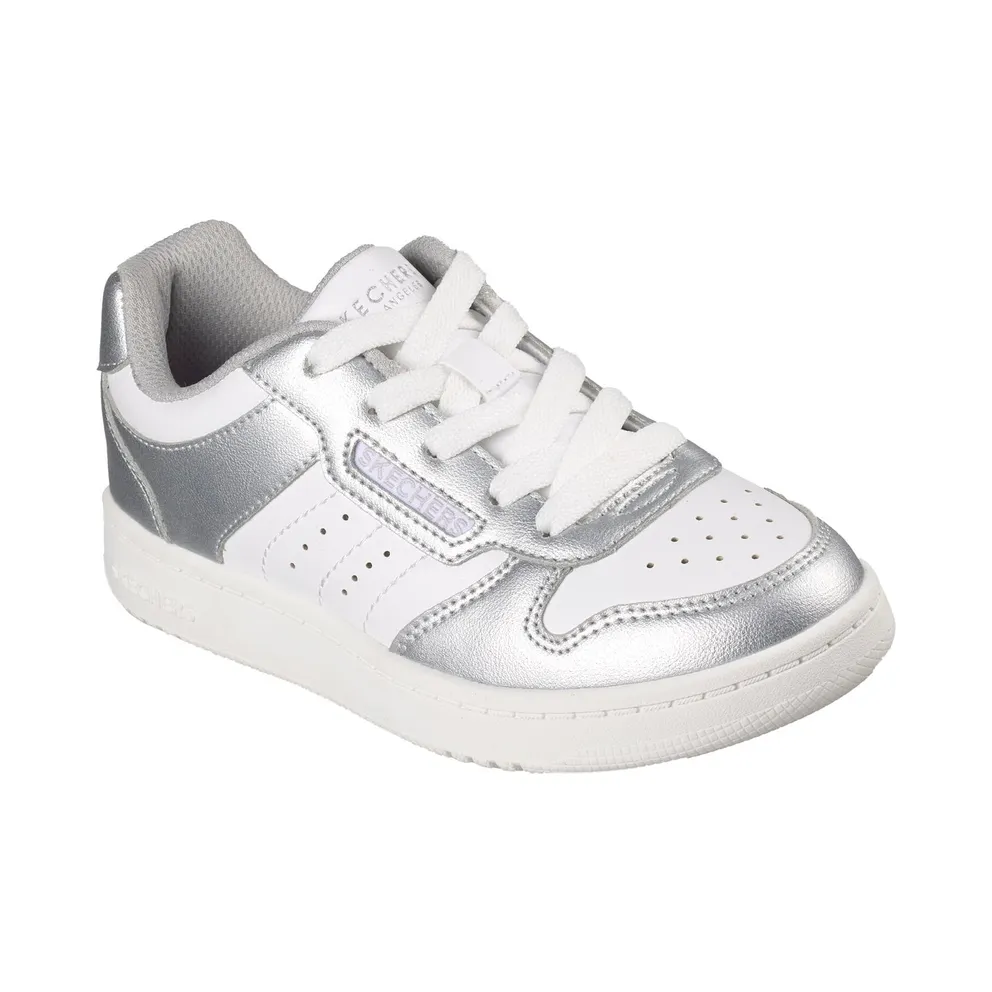 Skechers Quick Street Silver/White (310240LSLW)