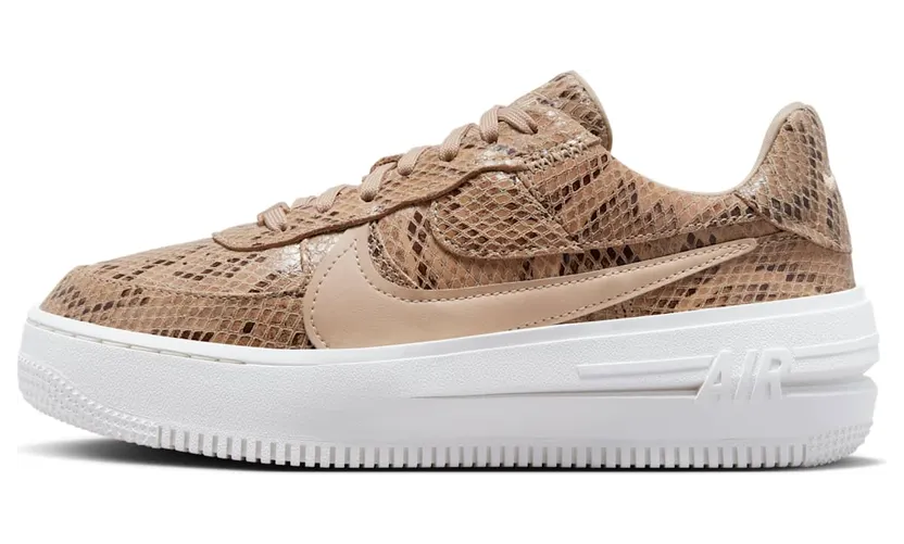 Nike Air Force 1 PLT.AF.ORM Brown Snakeskin Print (FJ4965-200)