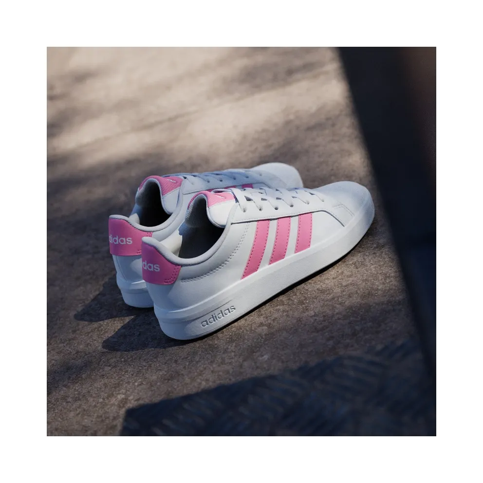 Adidas GRAND COURT 3.0 Shoes JUNIOR Cloud White / Bliss Pink / Bliss Pink (HP3528)