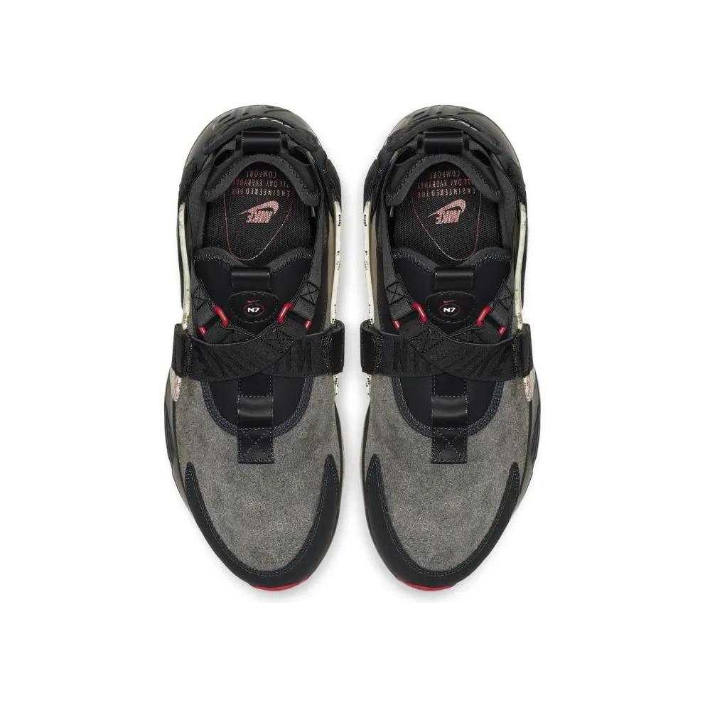 Nike Air Huarache City Utility N7 (W) Anthracite/Light Cream-University Red (AT6170-001)