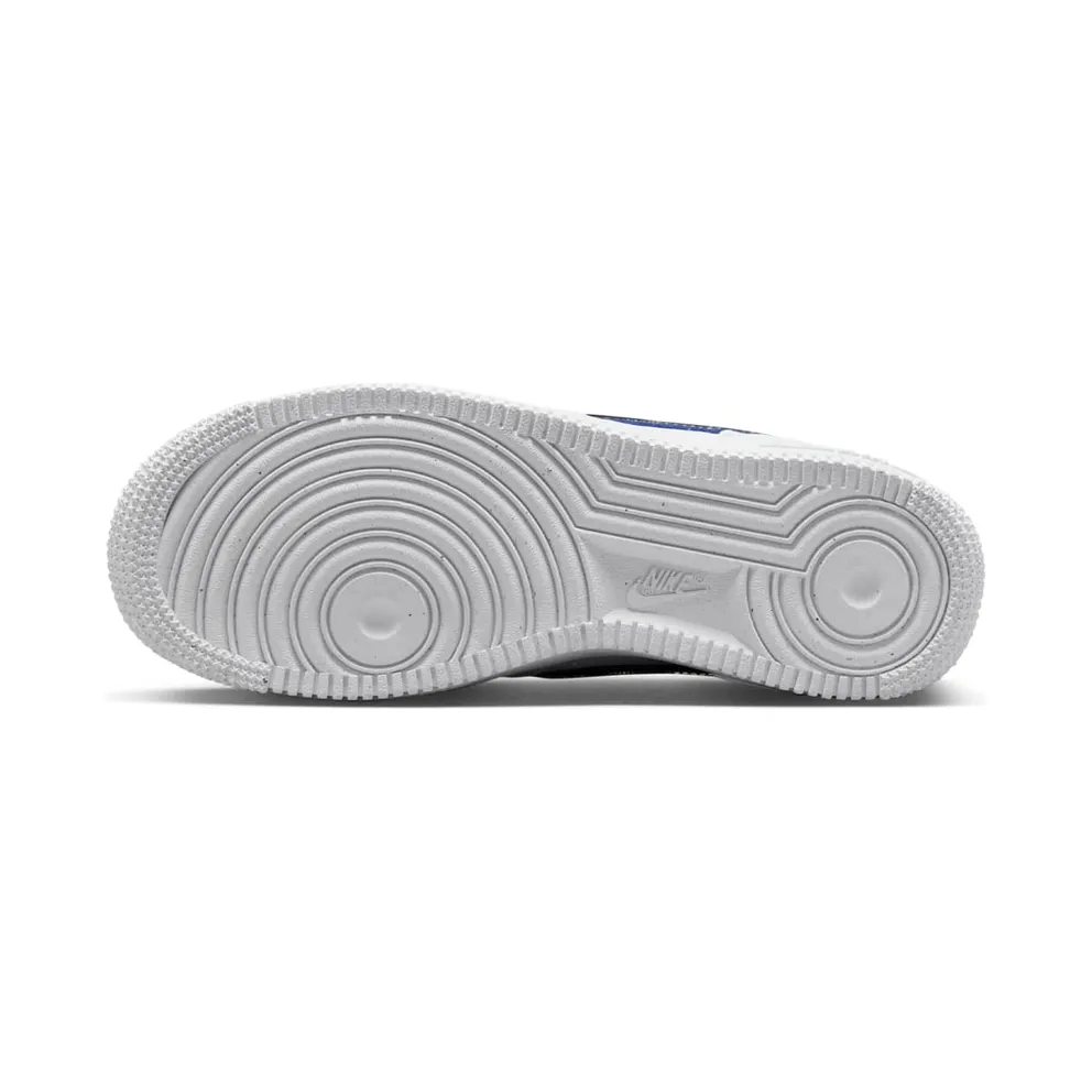 Nike Air Force 1 Low Impact Next Nature Double Swoosh White Black Blue (FD0688-100)