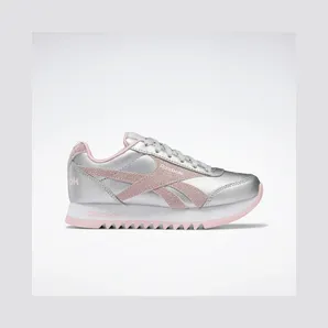 Reebok Royal Classic Jogger 2 Platformschoenen Silver Metallic / Pink Glow / Cloud White