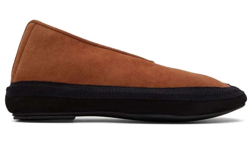 The Row Beige Fairy Low-Top Sneakers (F1271-SH01)