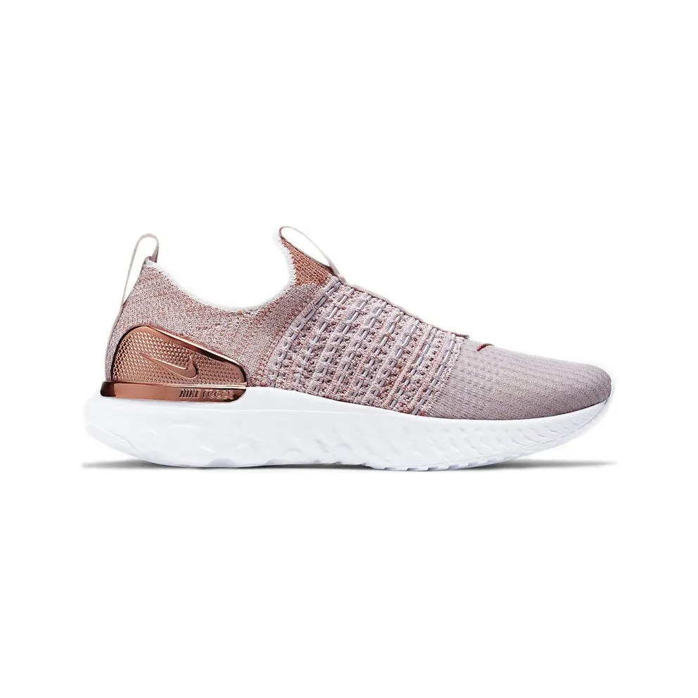 Nike React Phantom Run Flyknit 2 Premium Fossil Stone Metallic (CZ4830-200)