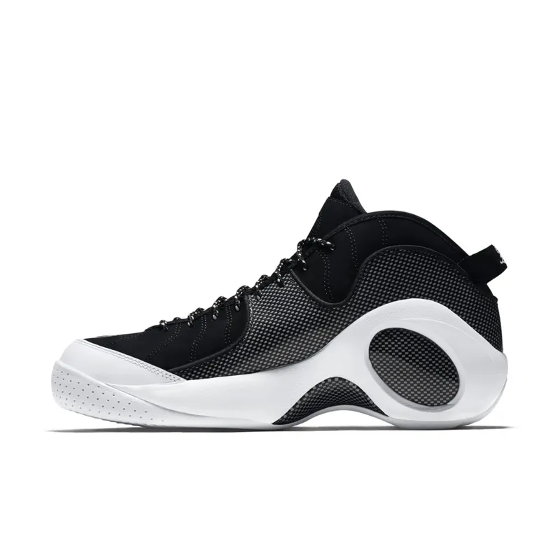 Nike Air Zoom Flight 95 Black Metallic Silver Black/Metallic Silver/White (806404-001)