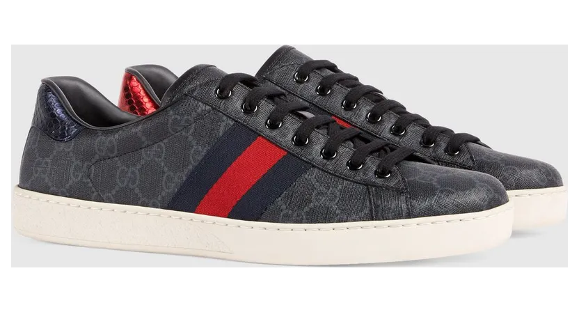 Gucci Ace GG Supreme Black (42944596G501130) (2)