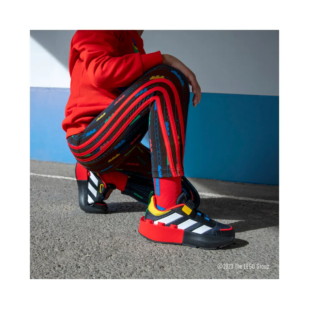 Adidas adidas x LEGO® Tech RNR Lifestyle Elastic Lace and Top Strap Core Black / Cloud White / Red (HP5877)