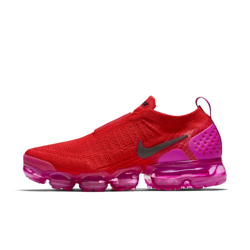 Nike Air VaporMax Moc 2 University Red Fuchsia Blast (W) University Red/Black-Fuchsia Blast (AJ6599-600)