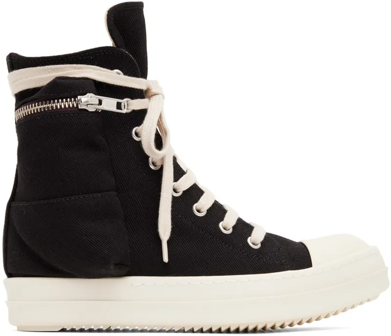 Rick owens Black Cargo 911 Black/Milk/Milk (DS02B4801 DQ)