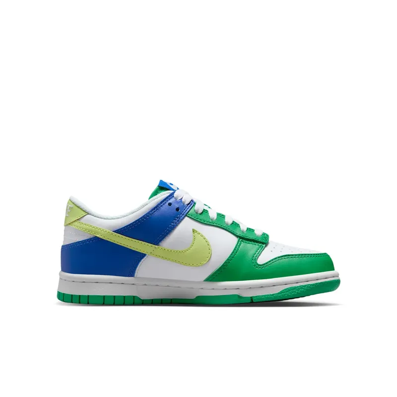 Nike Dunk Low GS “Green/Blue” (FN6973-100)
