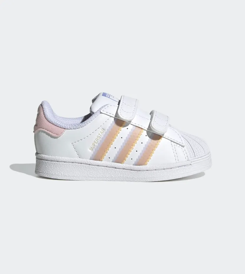 adidas Superstar Cloud White / Pulse Amber / Semi Mint Rush (GY3364)