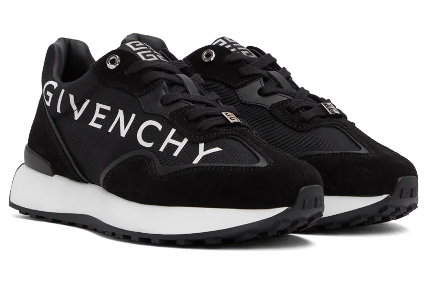 Givenchy Black GIV Runner Low-Top Sneakers (BH006ZH1AL001) (4)