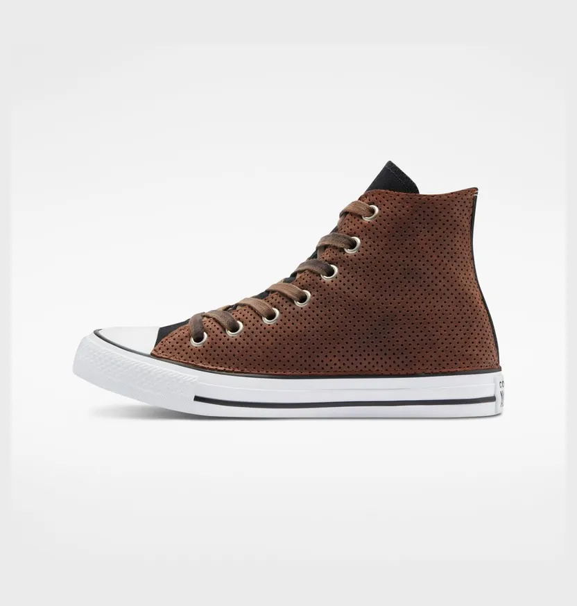 Converse Chuck Taylor All Star Vintage Leather Brown Perf Leather (A04312C)