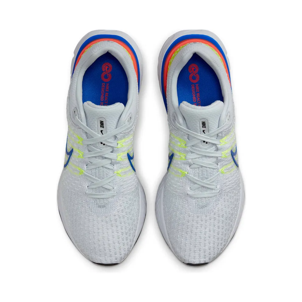 Nike React Infinity Run Flyknit 3 Road Running Grey (DX3353-001)