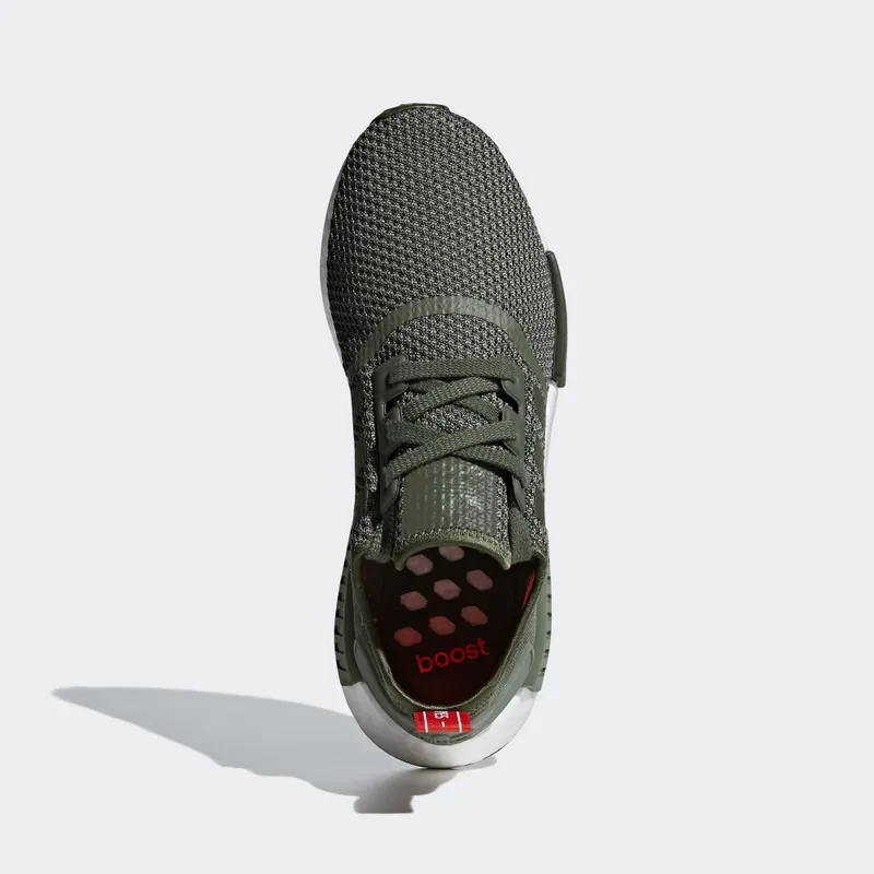 adidas NMD R1 Olive Orange Base Green/Night Cargo/Solar Orange (B37620)