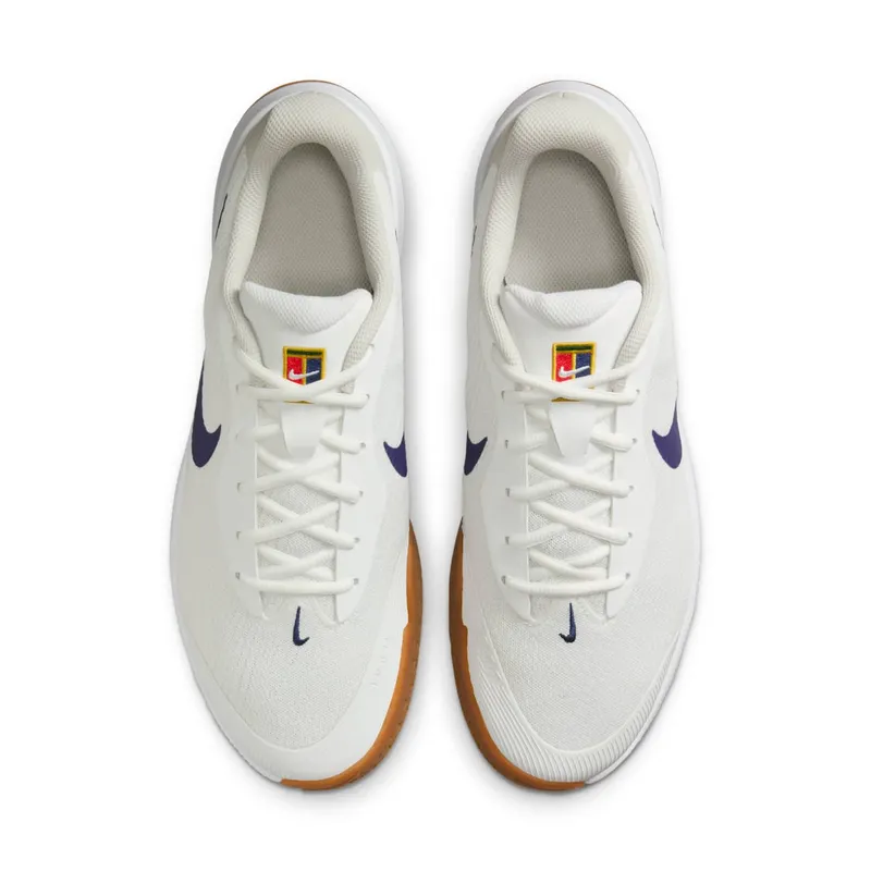 Nike Court Vapor Lite 3 HC Summit White Light Bone Gum Medium Brown Binary Blue (FZ2155-100)