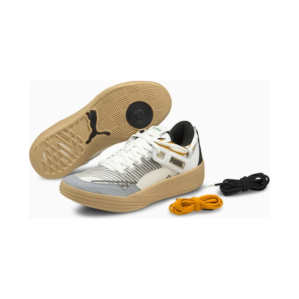 Puma x KUZMA Clyde All-Pro Basketball Shoes White/Beige (194835-01)