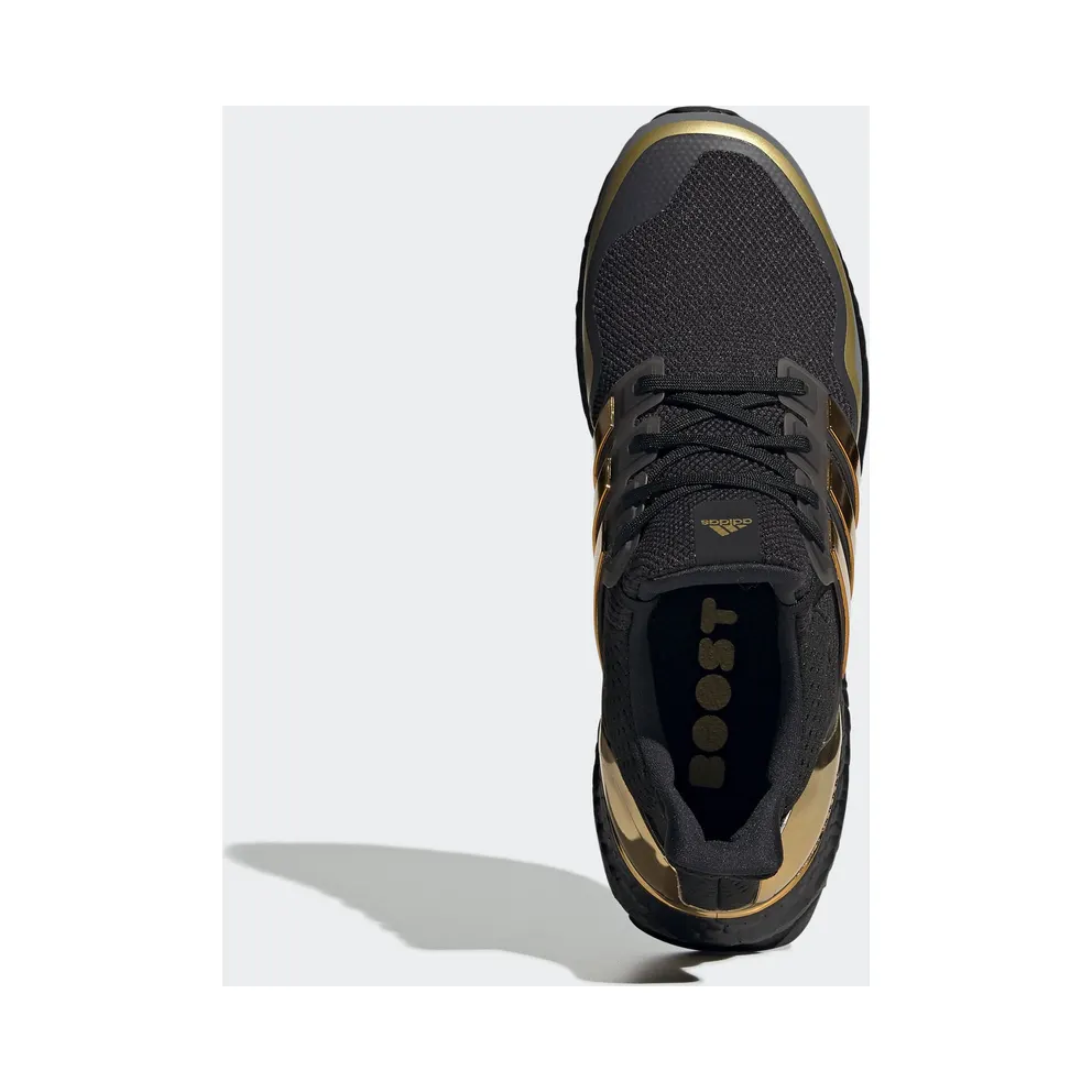 adidas Ultra Boost Black Gold Core Black/Gold Metallic/Grey (EG8102)