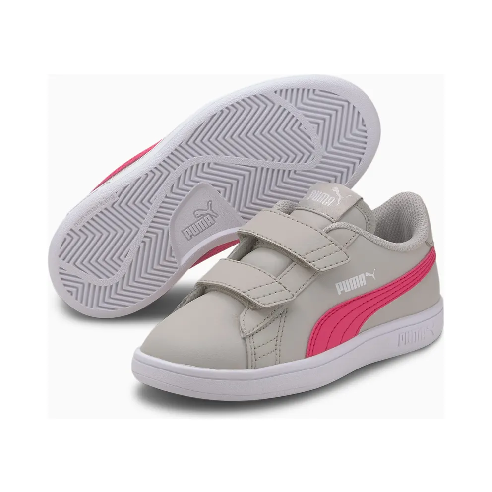 Puma Smash v2 Leather sportscchoenen Pink/Grey (36517323)