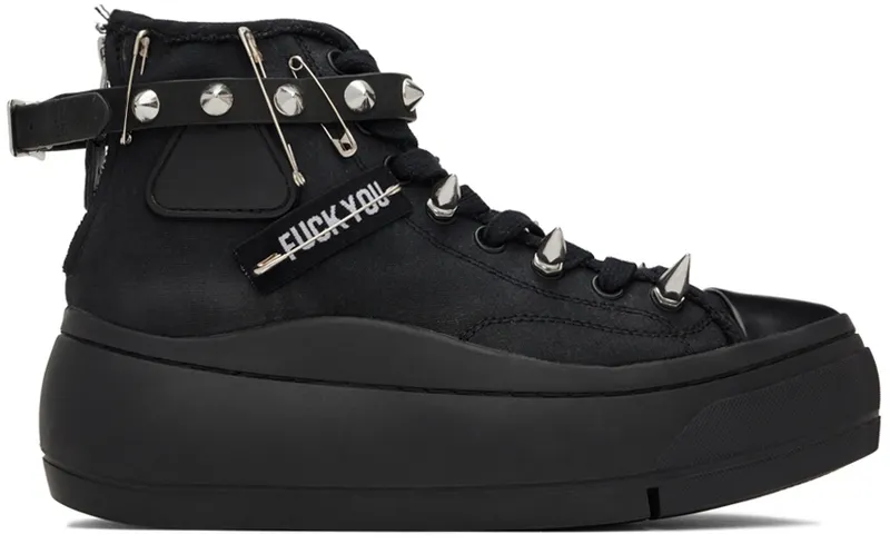 R13 Black Studded Kurt (R13S5029-S001C)