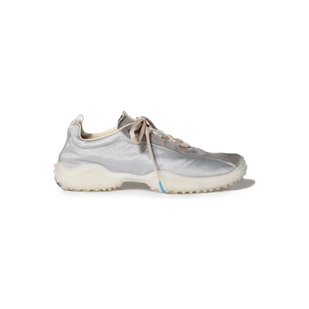 Miu Bubble Sneakers aus Funktionsstoff und Wildleder – Silber (5E806E3M0KF0424)
