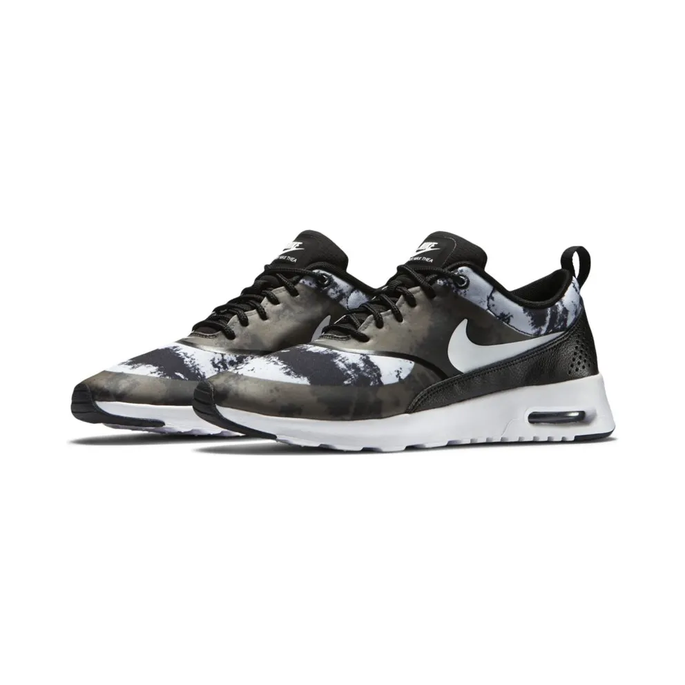 Nike Free Air Max Thea Print Black White-Dark Grey (W) (599408-007)