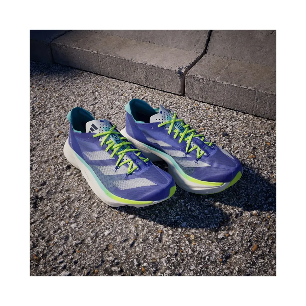 Adidas ADIZERO ADIOS PRO 3 Cobalt Blue / Zero Metalic / Lucid Lemon (ID3635)