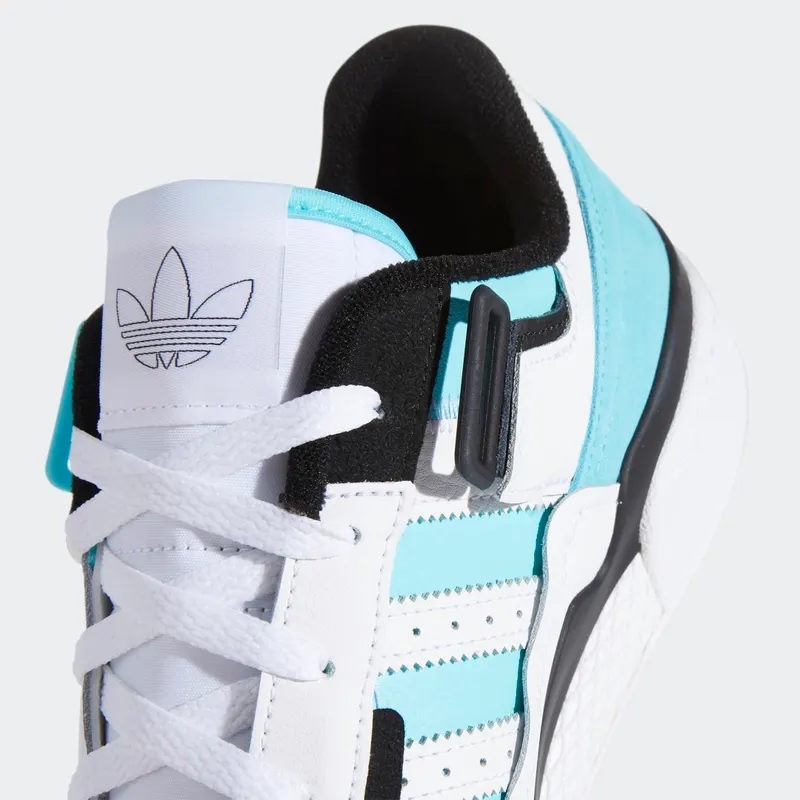 adidas Forum Exhibit Low Cloud White / Core Black / Pulse Aqua (GZ5390)