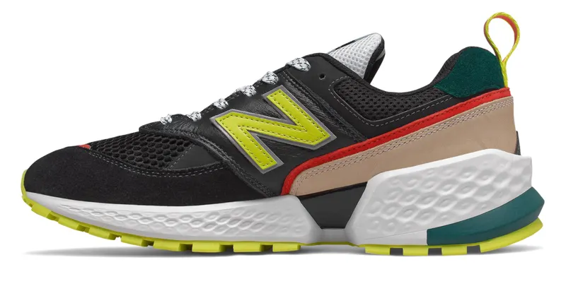New Balance  574 Sport Outdoor Pack Black/Yellow-Orange (MS574AAB)