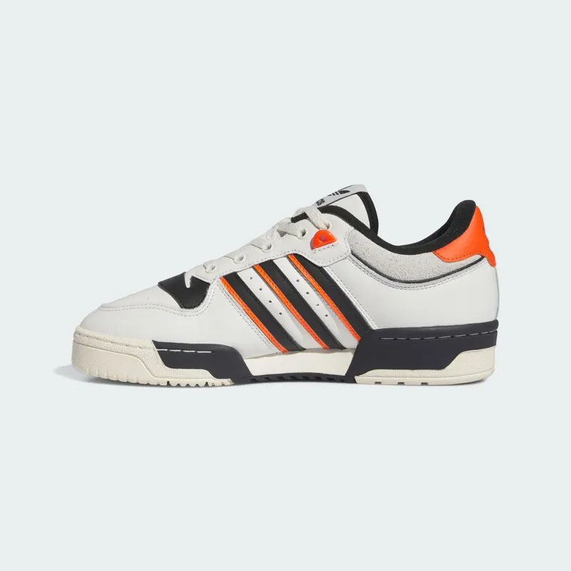 adidas Rivalry 86 Low Cloud White / Core Black / Semi Impact Orange (IE7140)
