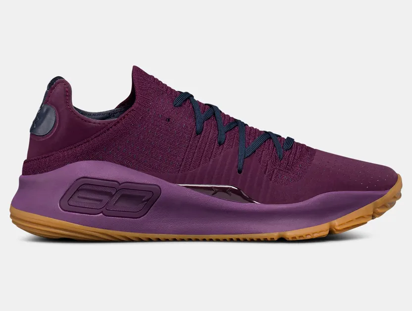 Under Armour Curry 4 Low Merlot