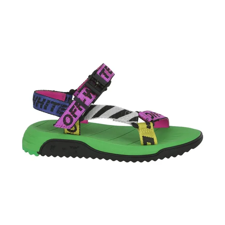 OFF-WHITE New Trek Sandal Fuchsia Green (IH017S22 MAT00 13255 60271)