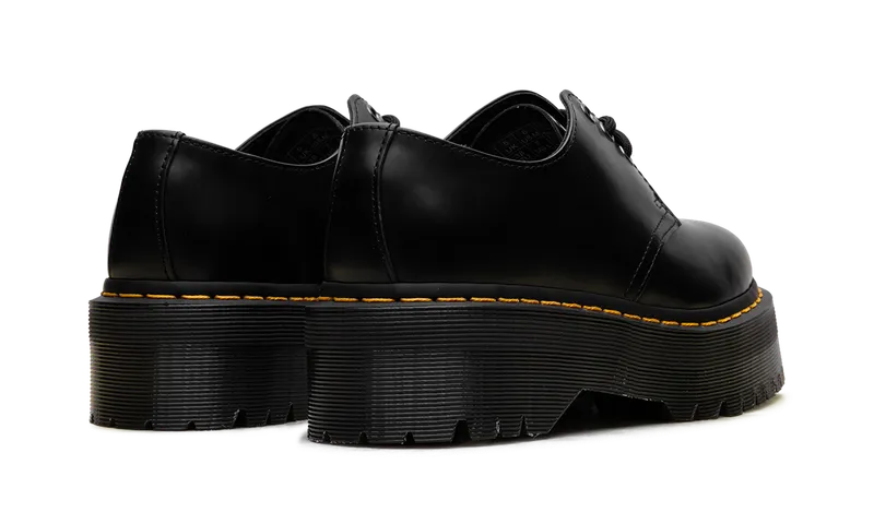 Dr Martens 1461 Quad Polished Smooth Leather Derby “Black” (25567001)
