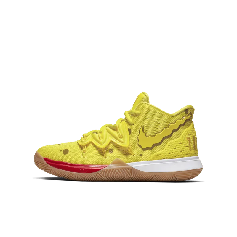 Nike Kyrie 5 Spongebob (GS) Opti Yellow/Opti Yellow (CJ7227-700)
