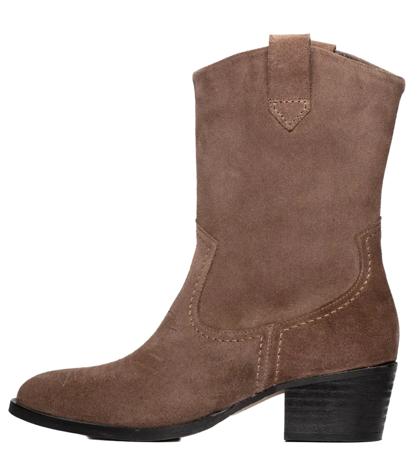 Clarks Octavia up Boots “Taupe Suede” (26179081)