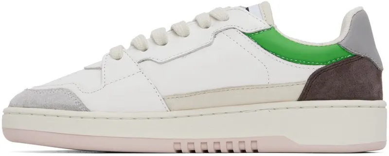 Axel Arigato White A-Dice Lo White/Neon Green /Pi (F0004047)