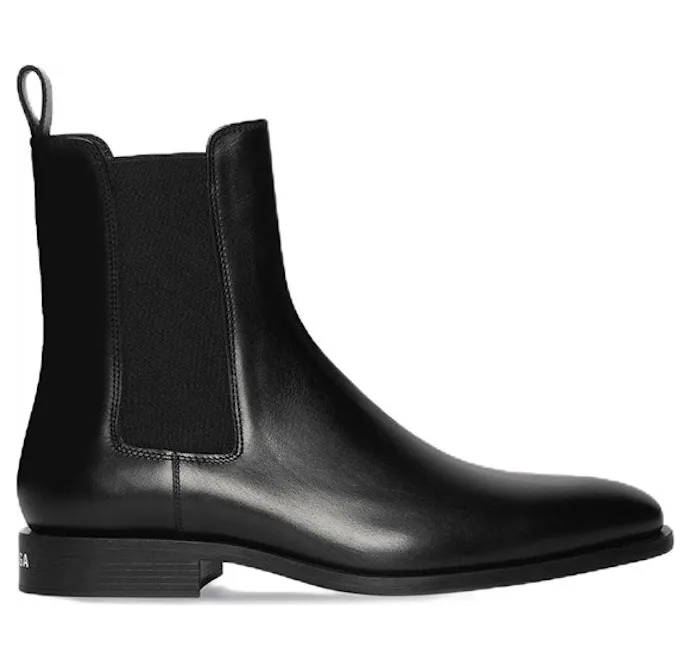 Balenciaga Chelsea Boot Black Leather (694201WBDE01000)