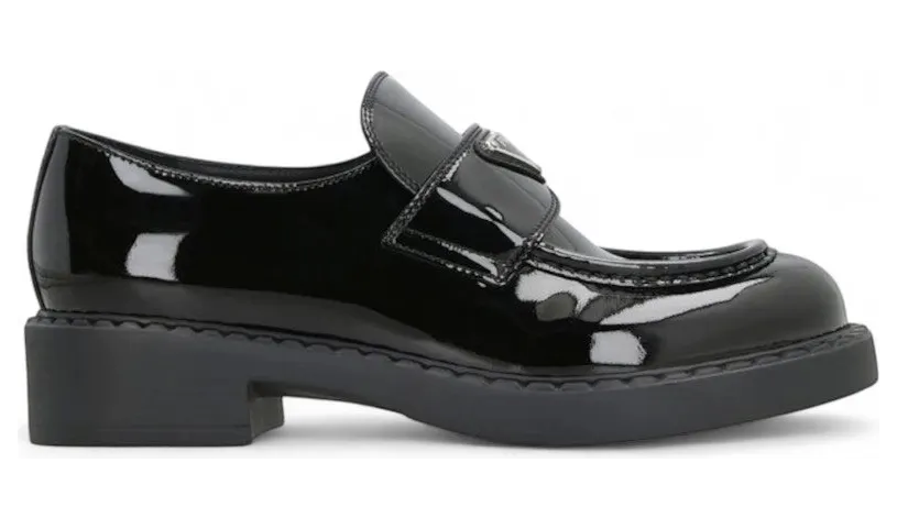 Prada Chocolate Loafer Black Patent (1D246MFB050JHR_F0002)