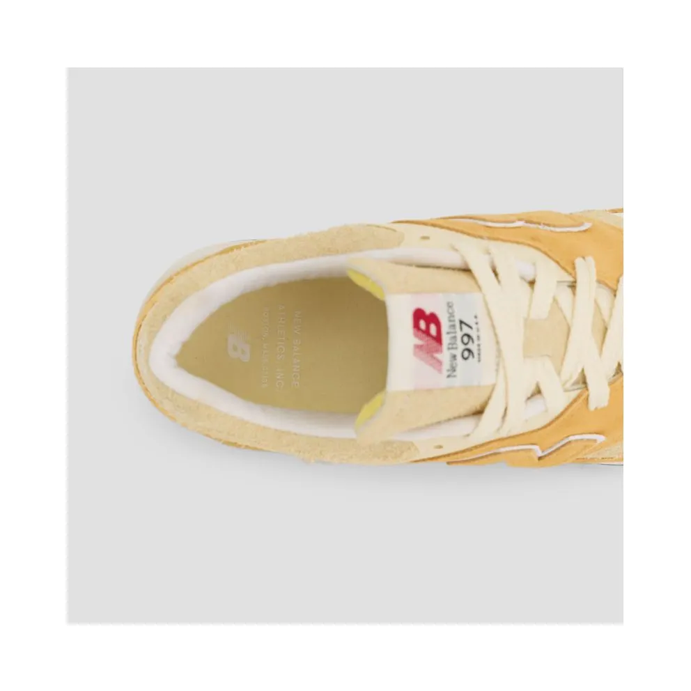 New Balance 997 “Made in USA – Dried Apricot / Calcium” (U997AC)